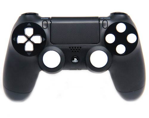 Black/White Ps4 Rapid Fire Custom Modded Controller