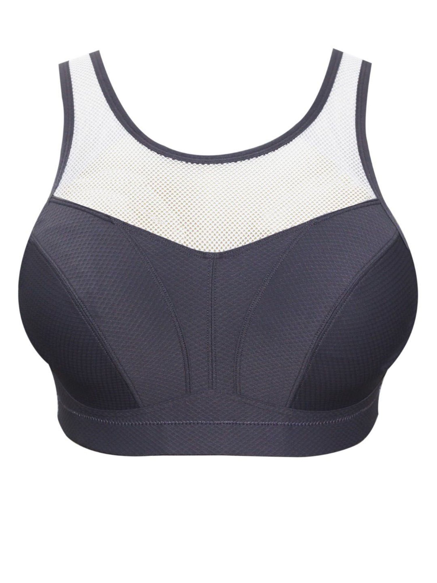 PARFAIT Grey Non Wired Non Padded Sports Bra