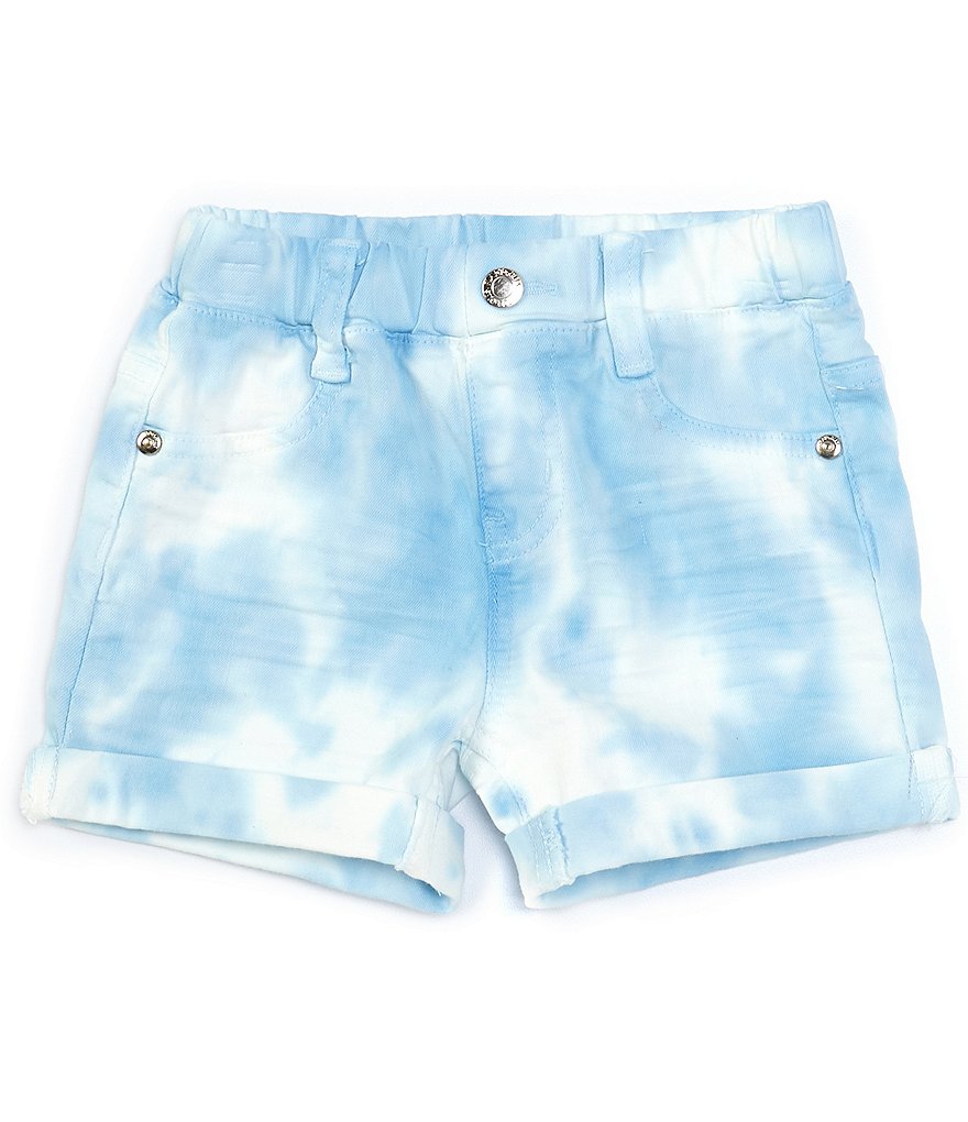 Flapdoodles Little Girls 2T-6X Tie-Dye Shorts