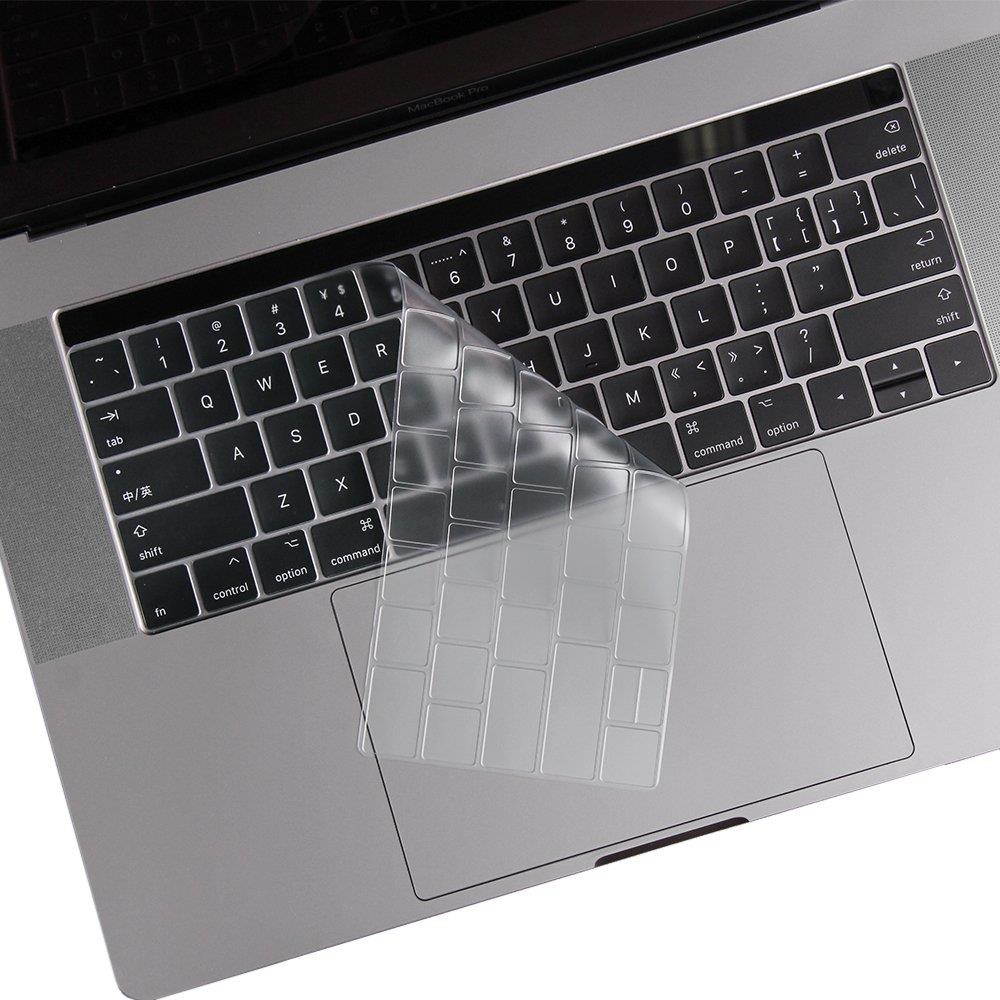 VFENG Premium Ultra Thin Keyboard Skins for MacBook Pro with Touch Bar 13" and 15" (Model Number A1706, A1707, A1989, A1990, Released 2016 2017 2018)