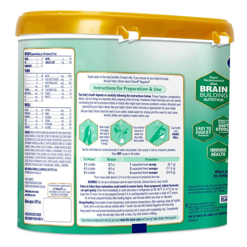 Enfamil Reguline Powder Formula - 19.5oz