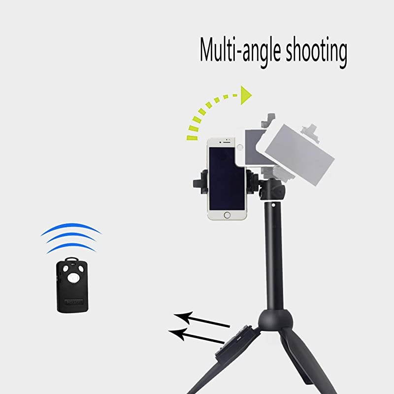 40 Inch Selfie Stick Selfie Stick Tripod with Wireless Remote Phone Tripod Stand Compatible with iPhone 12 11 pro Samsung