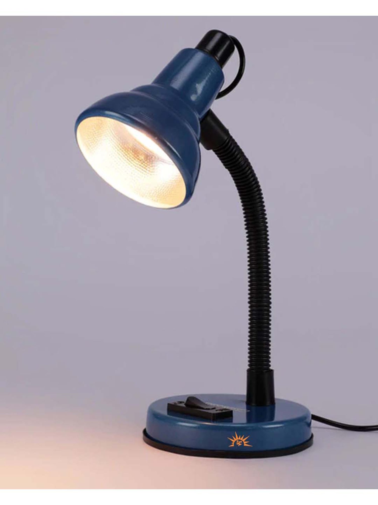 DecorativeRay Red PVC Study Table Lamp - Set of 1