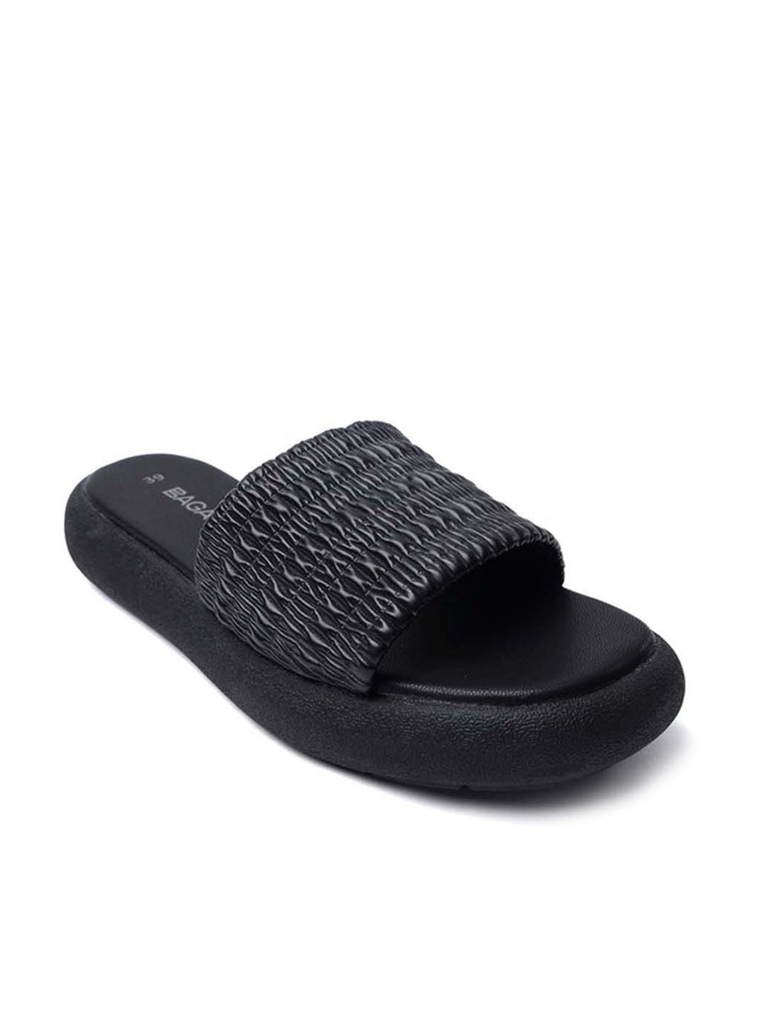 BAGATT Women's Jasmina Black Casual Sandals