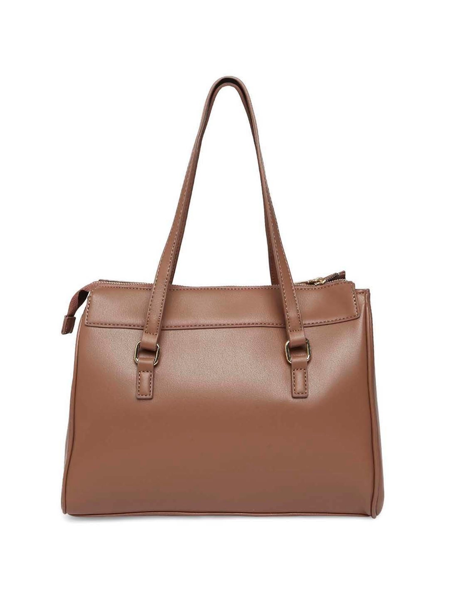 Marina Galanti Brown Solid Medium Shoulder Bag