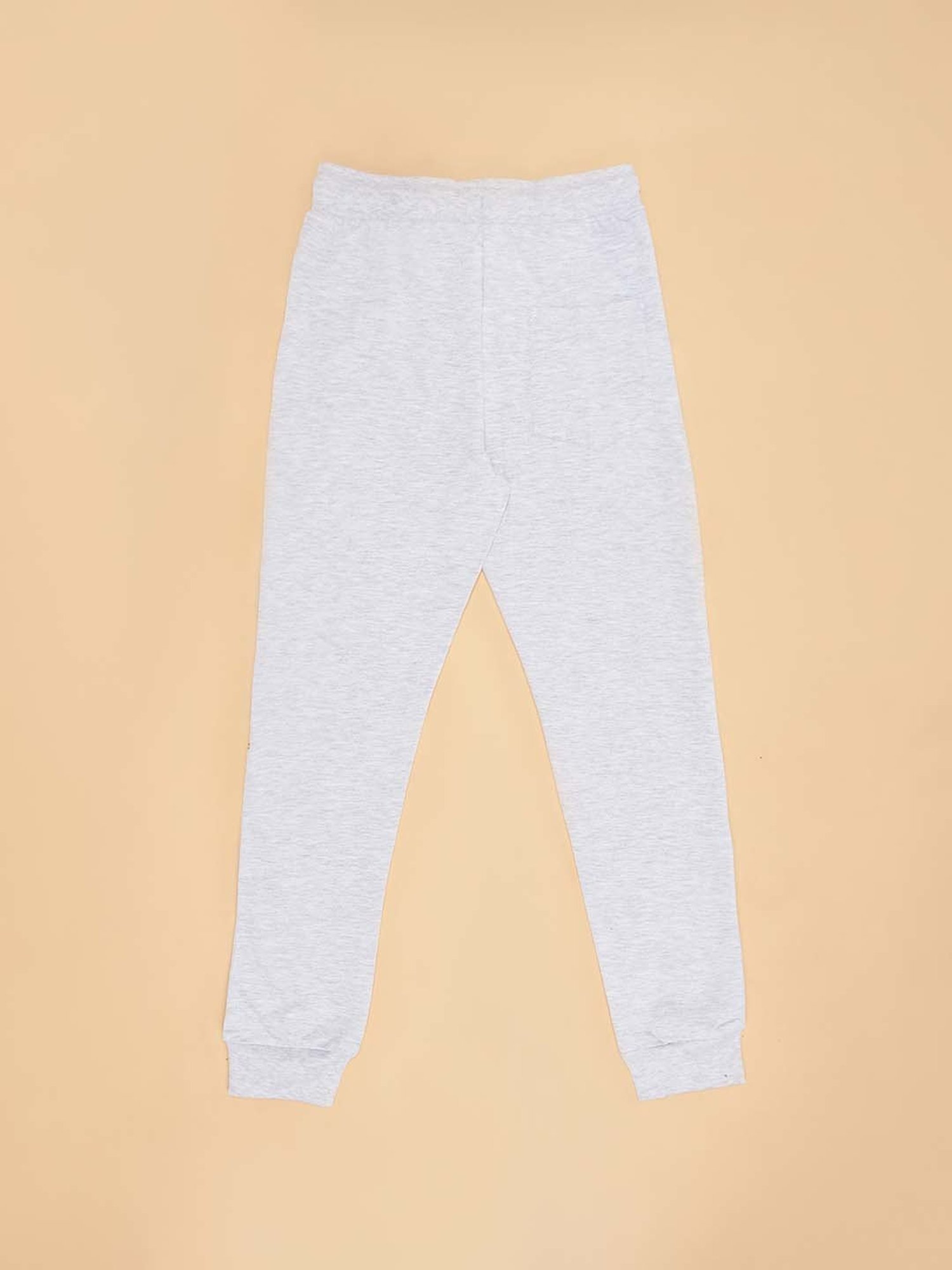 Pantaloons Junior Grey Cotton Printed Joggers