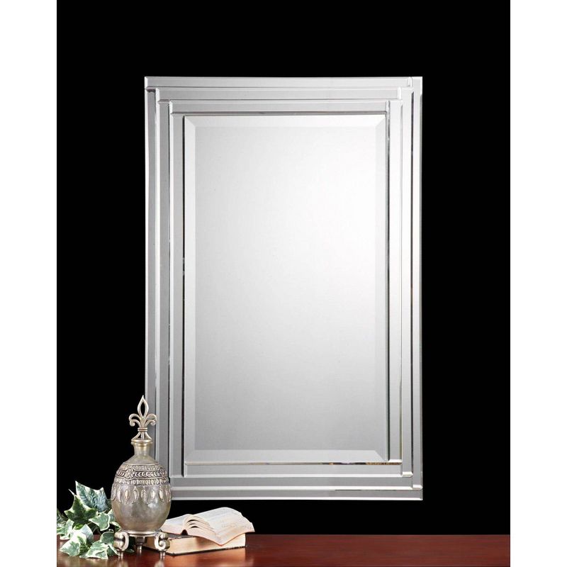 Rectangle Alanna Frameless Vanity Decorative Wall Mirror - Uttermost