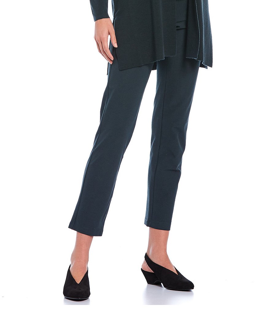 Eileen Fisher Gatwick Nubuck Slingback Block Heel Pumps