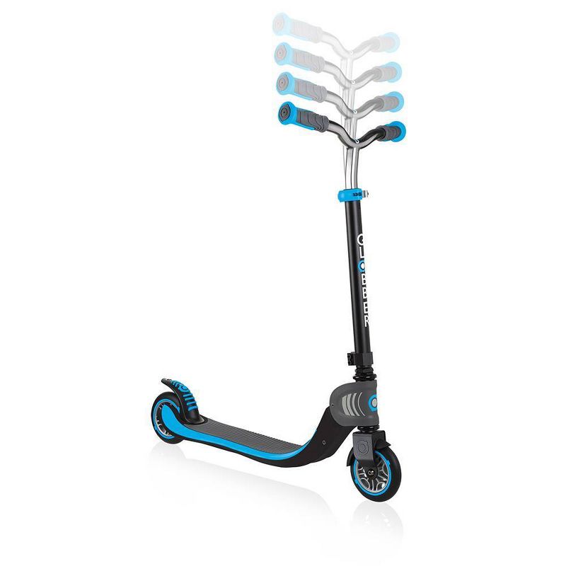 Globber Flow 125 Foldable Kick Scooter - Sky Blue