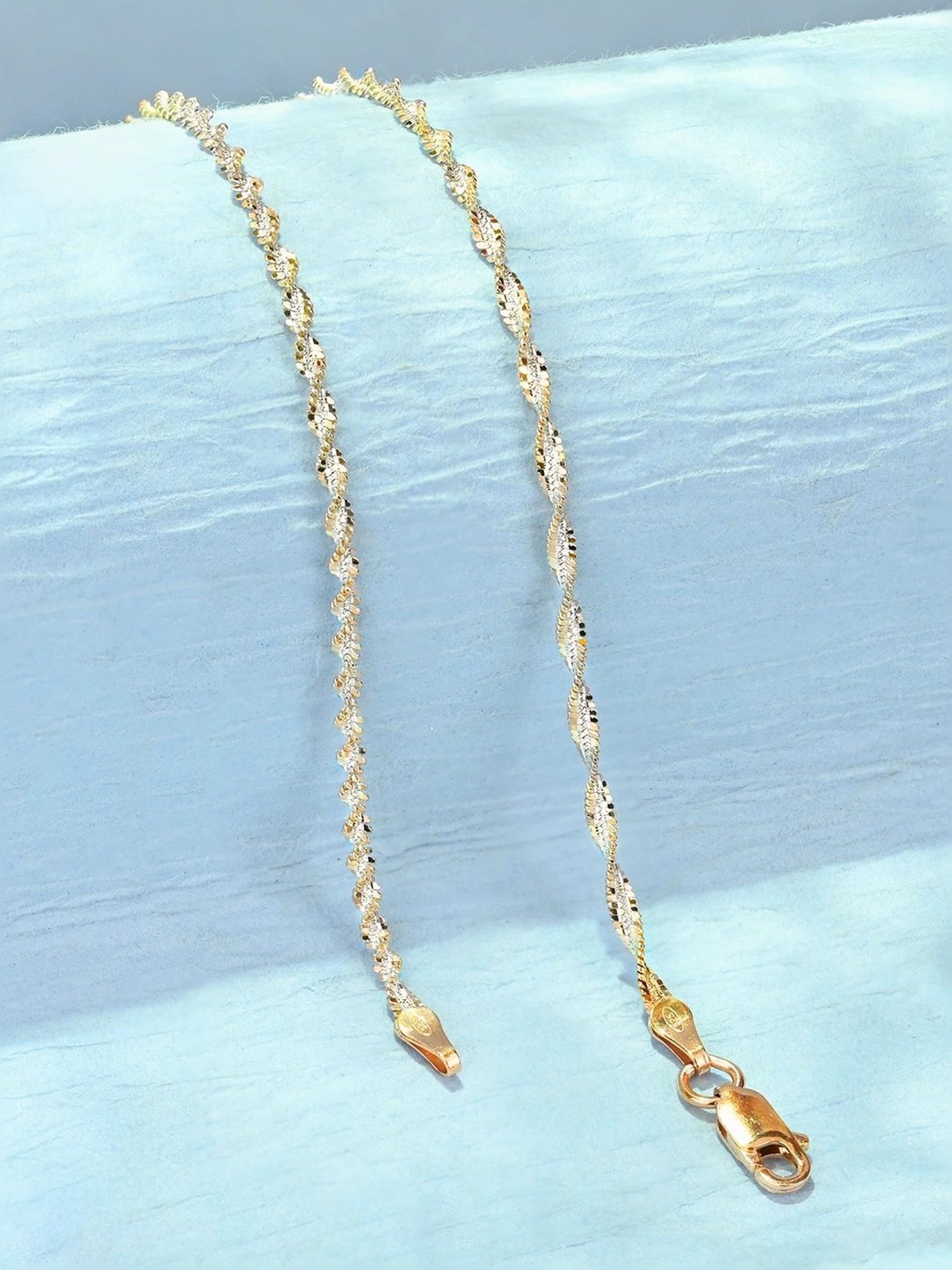 Silberry 92.5 Sterling Silver Isabelle Anklet