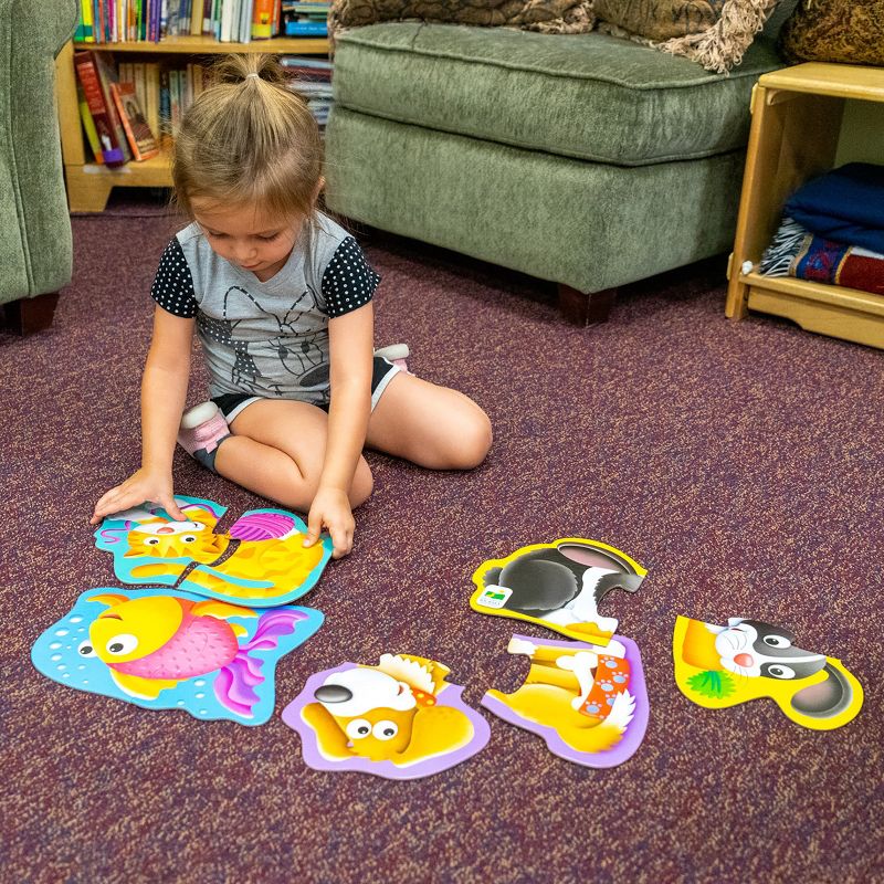 The Learning Journey My First Shaped Puzzle Pet Friends 4 two piece puzzles
