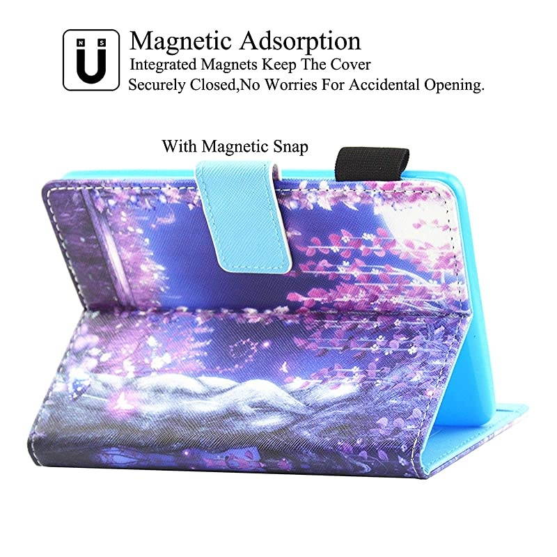 Kindle Paperwhite Case, PU Leather Case with Auto Wake/Sleep Smart Cover Thinnest and Lightest Case for  Kindle Paperwhite (Fits All 2012, 2013, 2015 and 2016 Versions) (Swing)