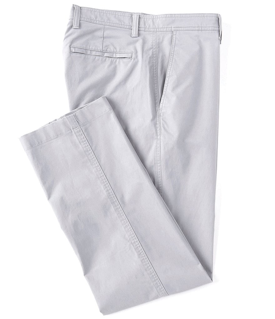 Roundtree & Yorke Flat Front Nylon Tech Pants
