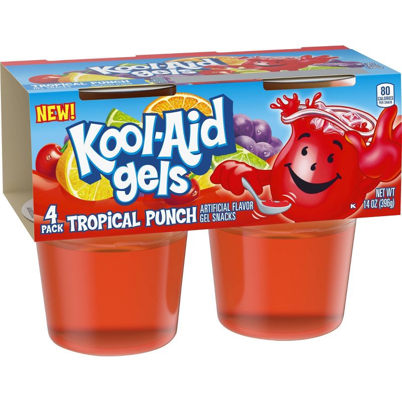 Kool-Aid Tropical Fruit Gelatin - 4pk/13.5oz