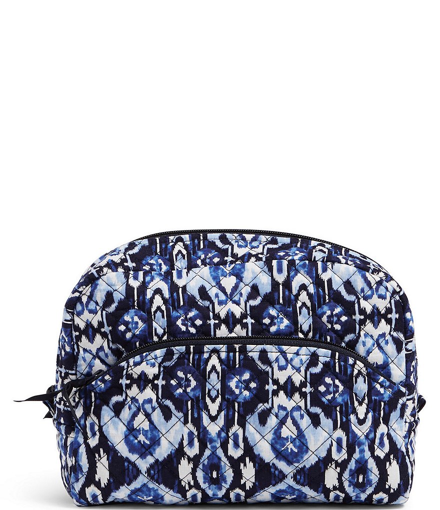 ROYCE New York Leather Large Cosmetic Bag