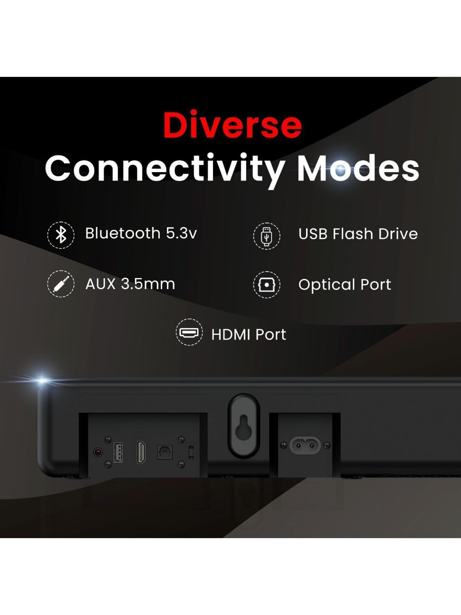 JBL Bar 2.1 Deep Bass Soundbar with Wireless Subwoofer (Black)