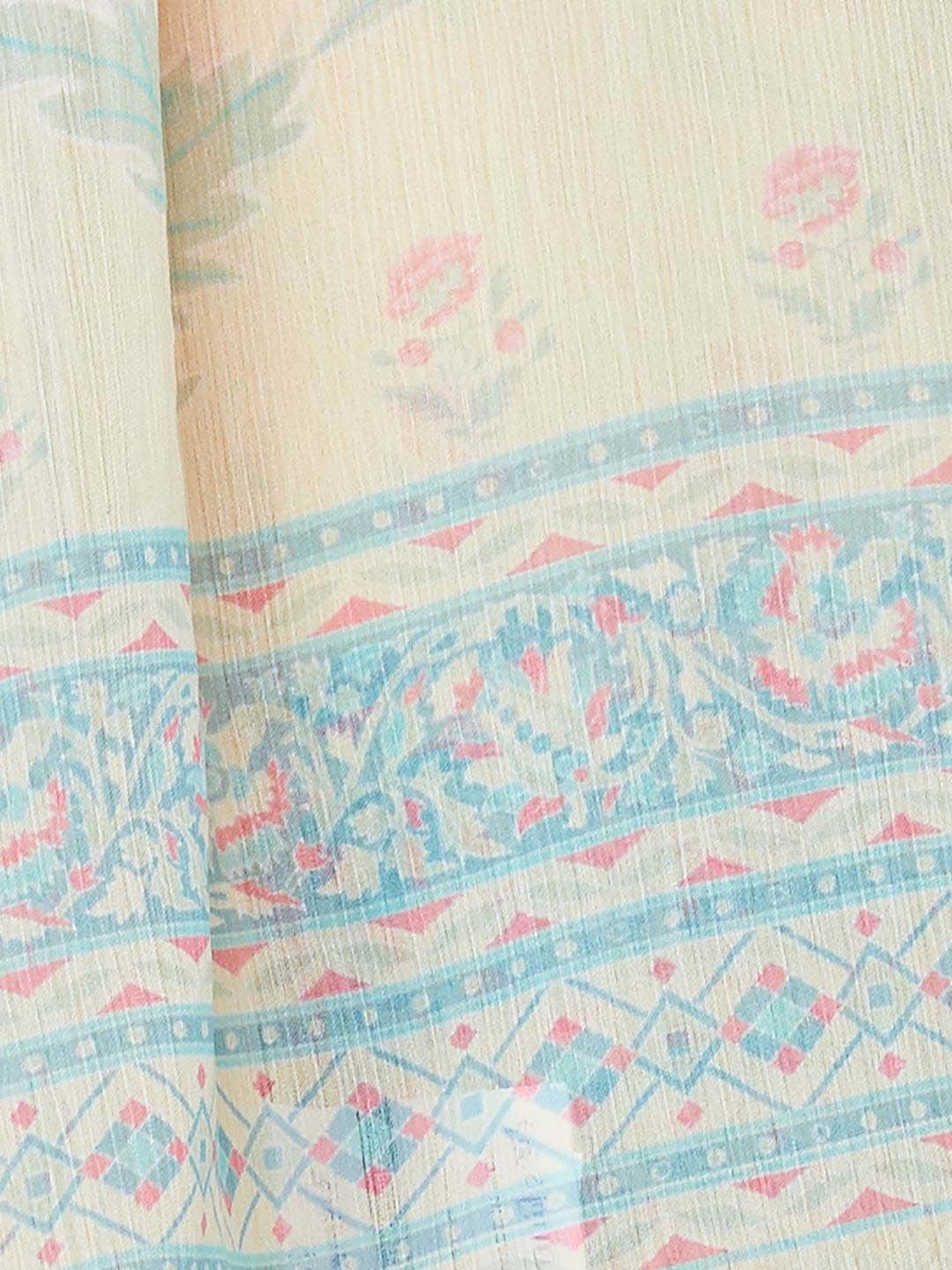 Melange by Lifestyle Yellow Printed Kurta Pant Set With Dupatta