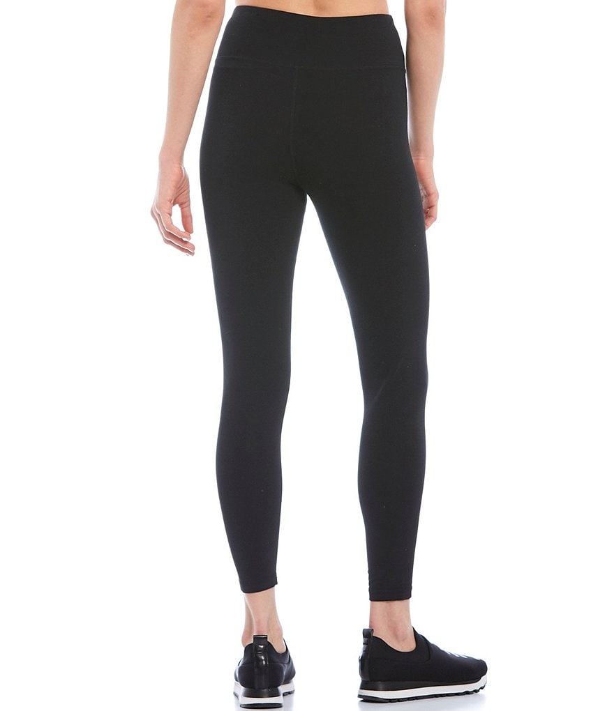 DKNY Sport High Waist 7/8 Track Logo Leggings
