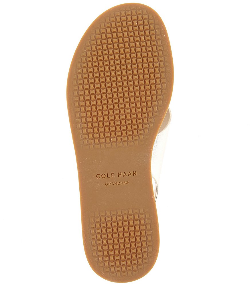 Cole Haan Mira Leather Cross-Band Sandals