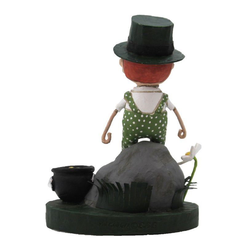 Lori Mitchell 5.75" Leprechaun Boy St. Patrick's Day  -  Decorative Figurines