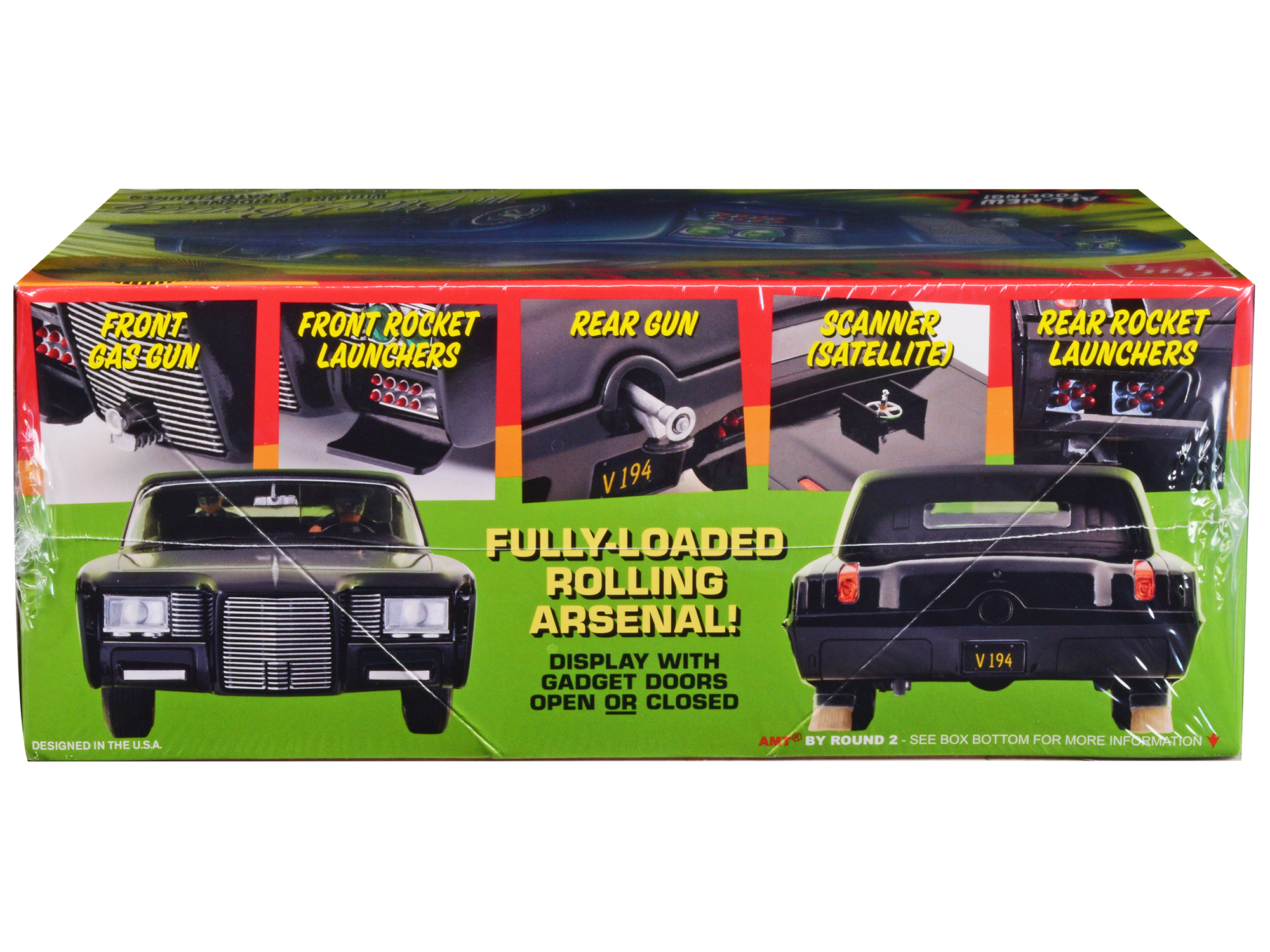 Skill 2 Model Kit U.S.S. Enterprise NCC-1701 Refit Starship "Star Trek" 1/537 Scale Model by AMT