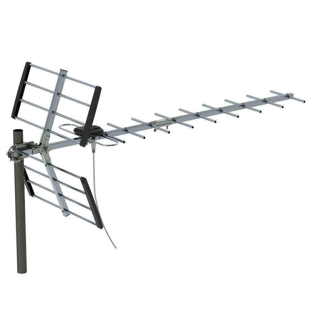 Leadzm 150Mile Indoor Outdoor TV Antenna Digital HDTV 1080P DEEP FRINGE CAPABLE