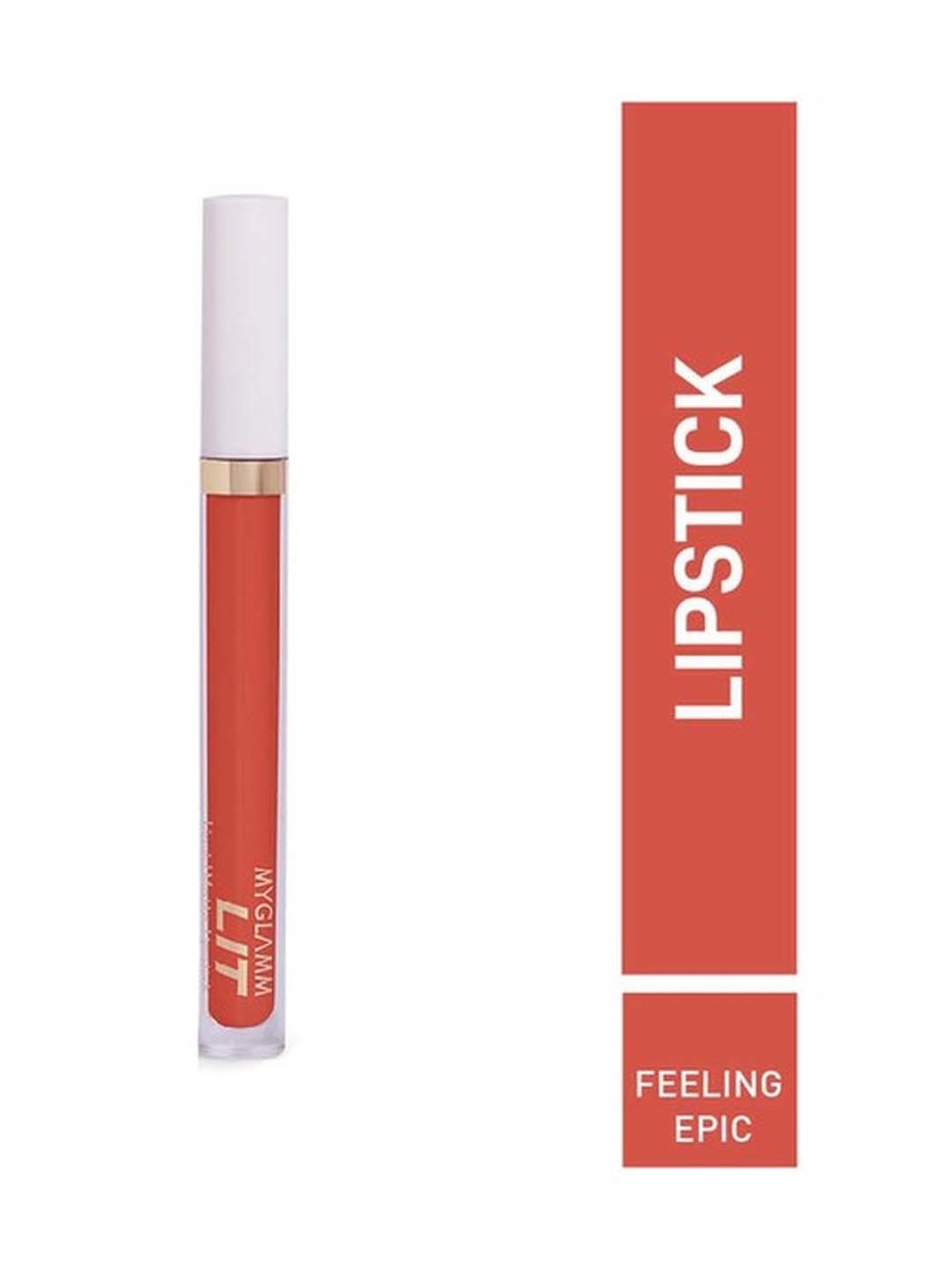 MyGlamm LIT Liquid Matte Lipstick Feeling Epic - 3 ml
