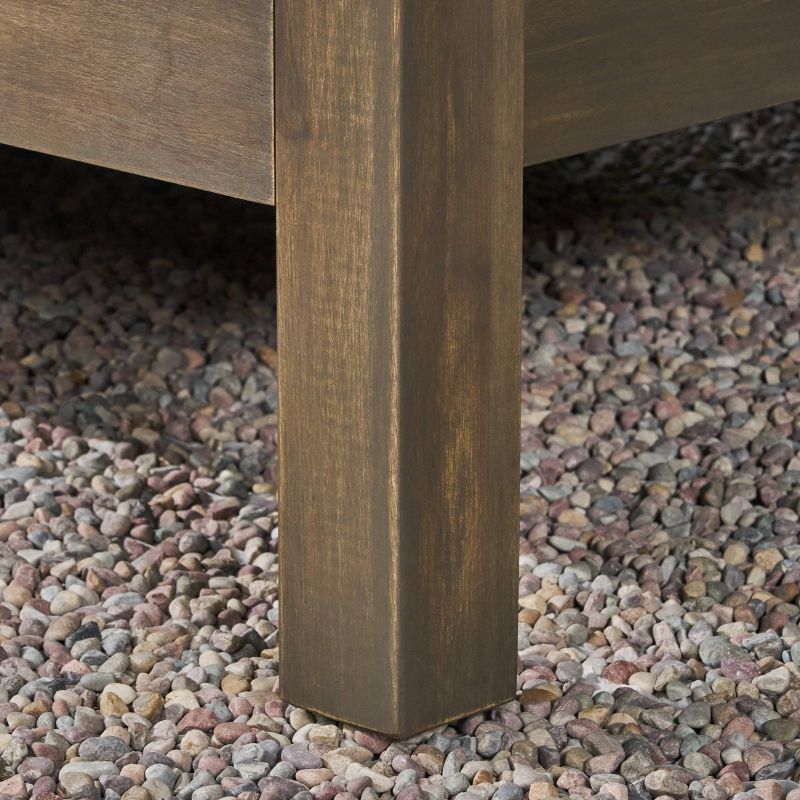 Breckenridge 4pc Seating Set Java Brown Fame Sunbrella Meredian Brick Red Fabric - La-Z-Boy