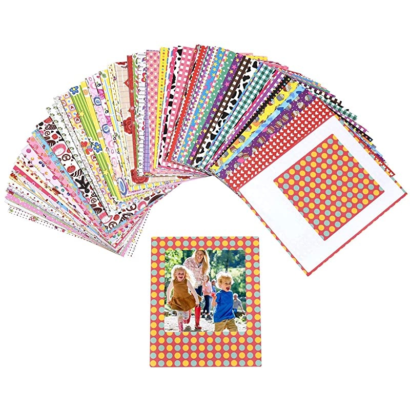 Instax Mini 11 Blush Pink Instant Camera with Twin Pack Instant Film, Ritz Gear Frame Stickers a nd Ritz Gear Hanging Frames