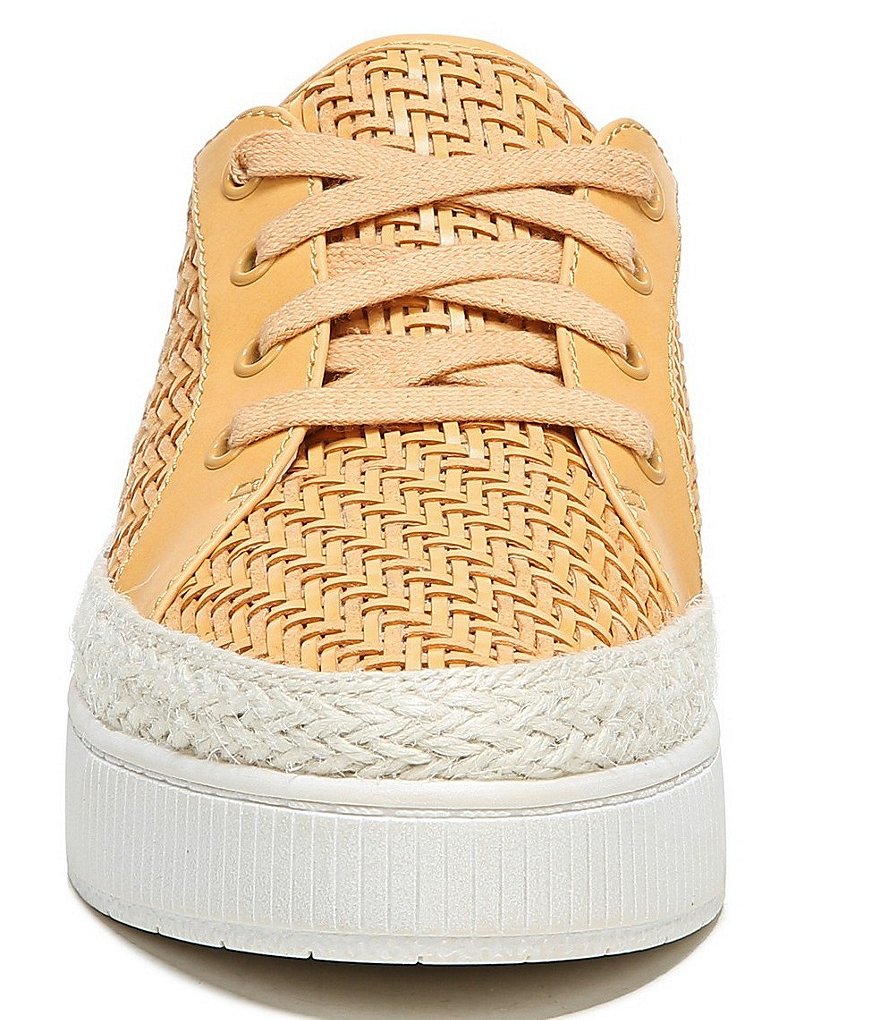 Franco Sarto Hyria Woven Lace-Up Platform Sneakers