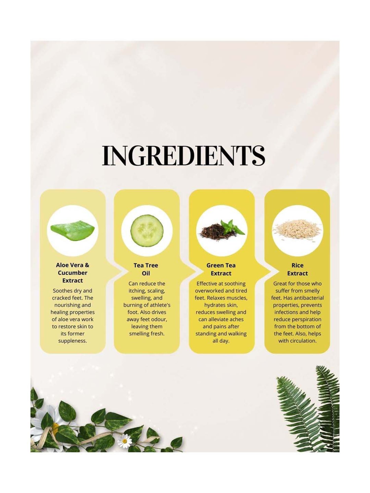 The Hade Calendula Foot Cream - 50 gm