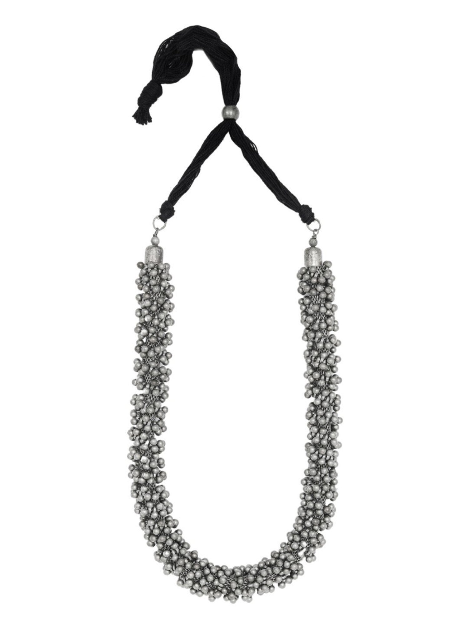 Teejh Ishaani Silver Oxidised Jewellery Set