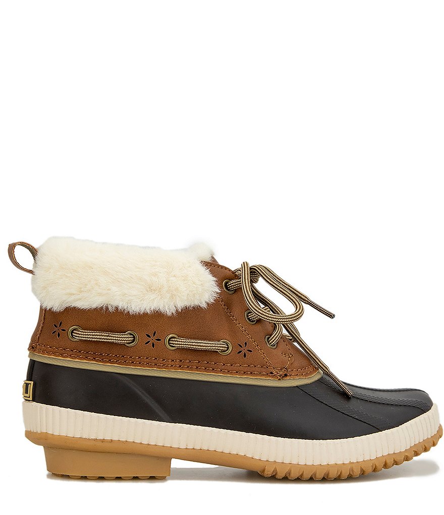 JBU by Jambu Maria Waterproof Faux Fur Lined Duck Booties
