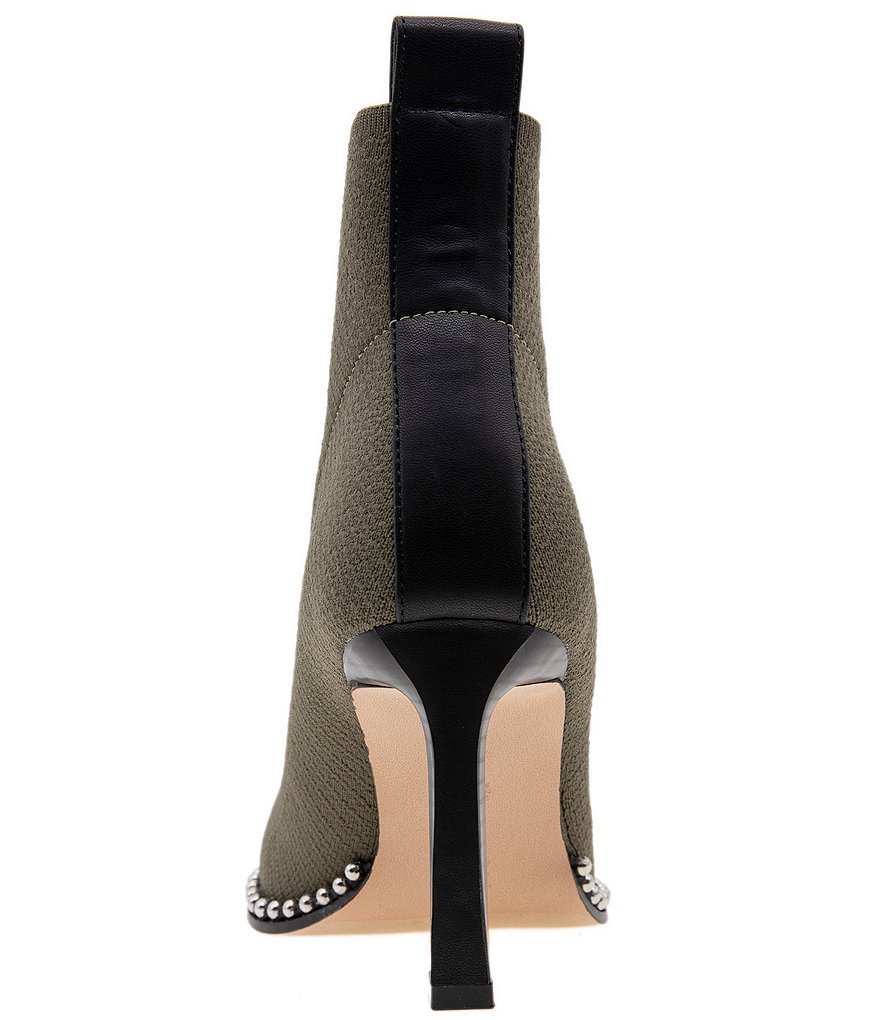 BCBGeneration Beya Flyknit Studded Sock Booties