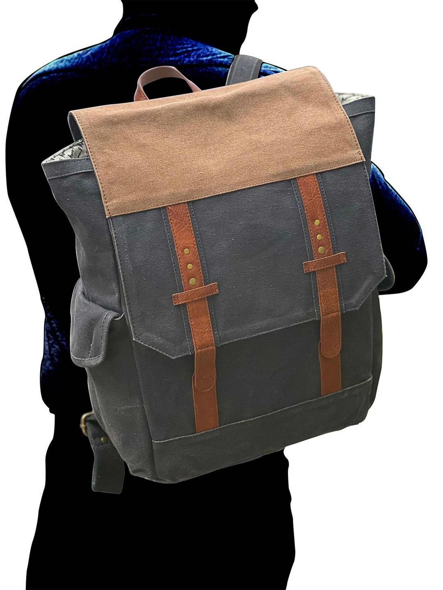 Mona B 18 Ltrs Navy Large Backpack