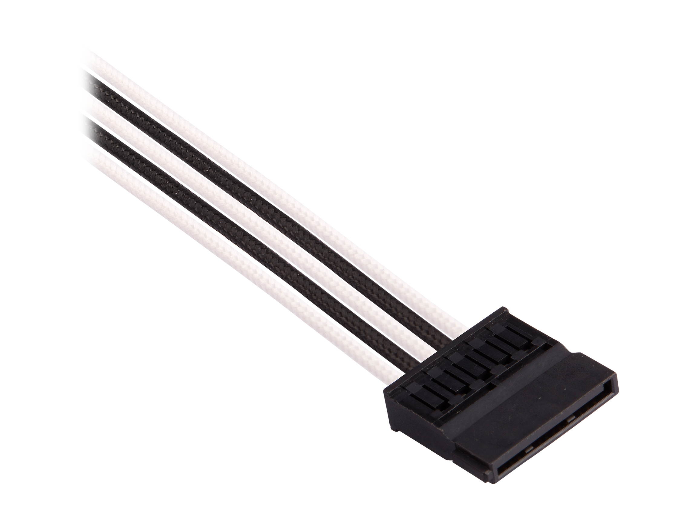 Micro Connectors 30cm Addressable RGB (ARGB) 1 to 4 Splitter Cable with/5 Male Pins (F04-04ARGB-30)