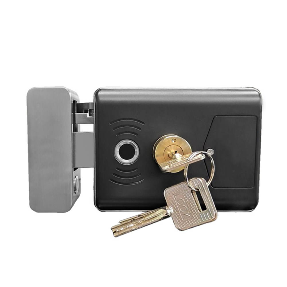 Smart Fingerprint Lock Door Entry Electronic Portable Home Office Easy Install (#B HF-014B Fingerprint)