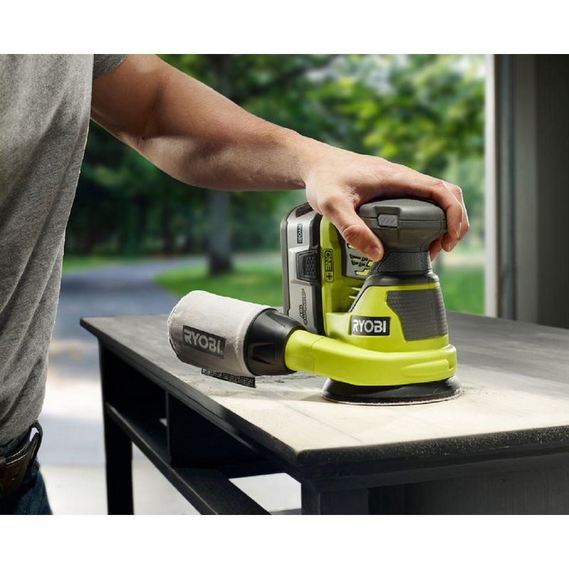 Ryobi ZRP411 ONE Plus 18V Cordless 5 in. Random Orbit Sander (Tool Only)