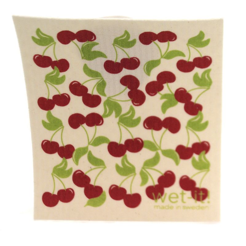 Swedish Dish Cloth 7.75" Thanksgiving Fall Set / 4 Dishcloth Kitchen Clean Up  -  Dish Cloth