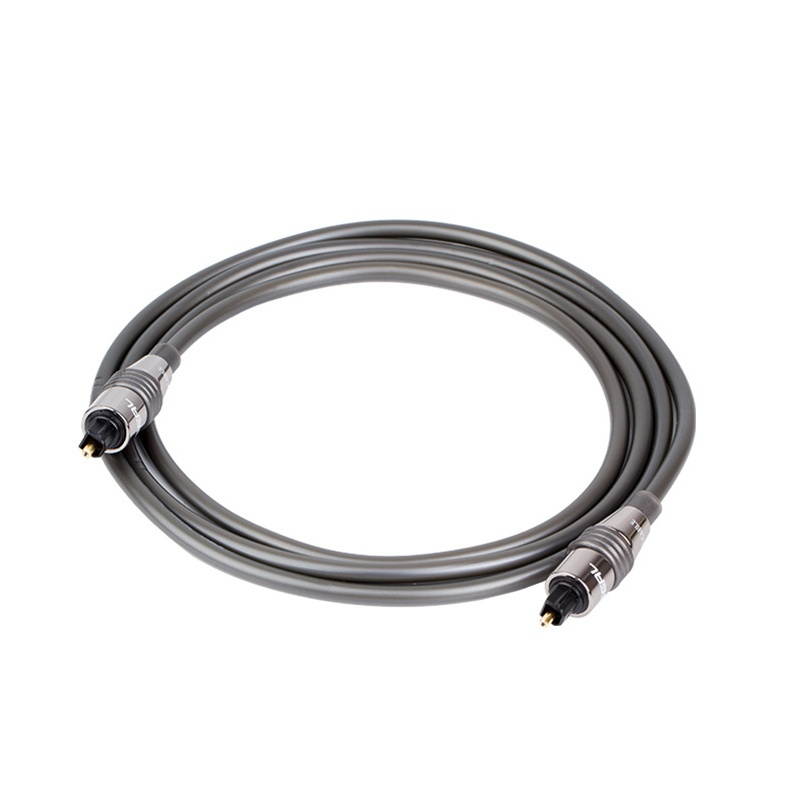Choseal QS1104 Hifi Fiber Audio Cable Optical Fiber Toslink Male to Male Audio Cable Digital Audio Line Speaker Amplifier Connection - 1.5 M