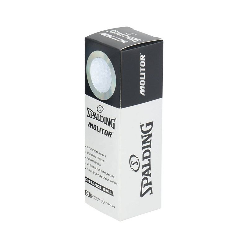 Spalding Molitor Golf Balls 30pc - White