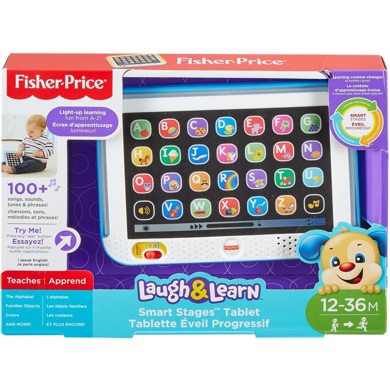 Fisher Price Laugh and Learn Smart Stages Tablet - Blue
