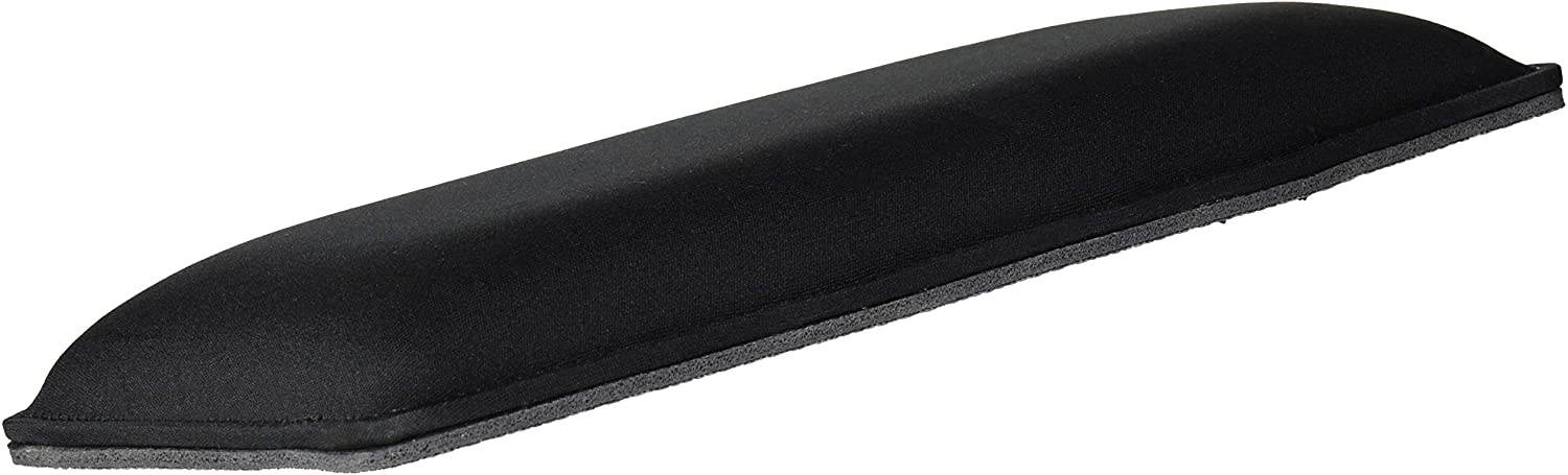 The Gamer Plug - Gaming Mouse Wrist Rest Pad - Black - Stitched Edges - Memory Foam - 8&rdquo x 4&rdquo x 0.9&rdquo (Mouse Thick)