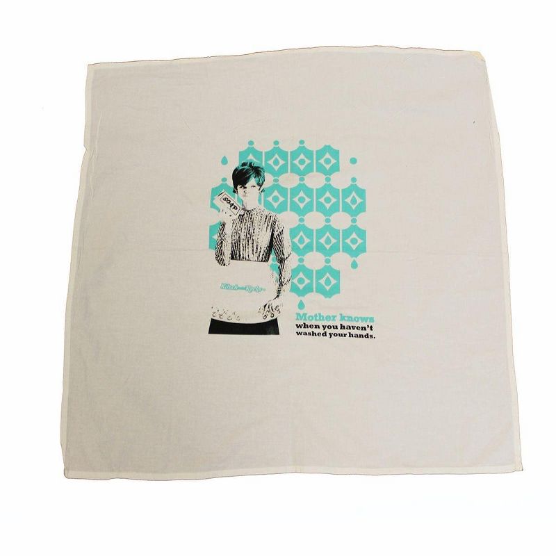 Crowded Coop, LLC Flour Sack 30"x30" Kitchen Towel - Wash Hands