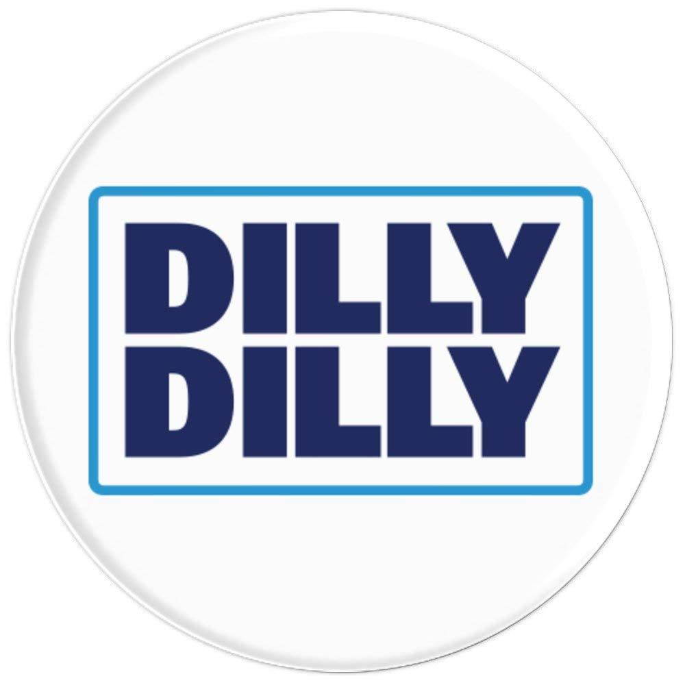 Bud Light Dilly Dilly White PopSockets Stand for Smartphones and Tablets - PopSockets Grip and Stand for Phones and Tablets