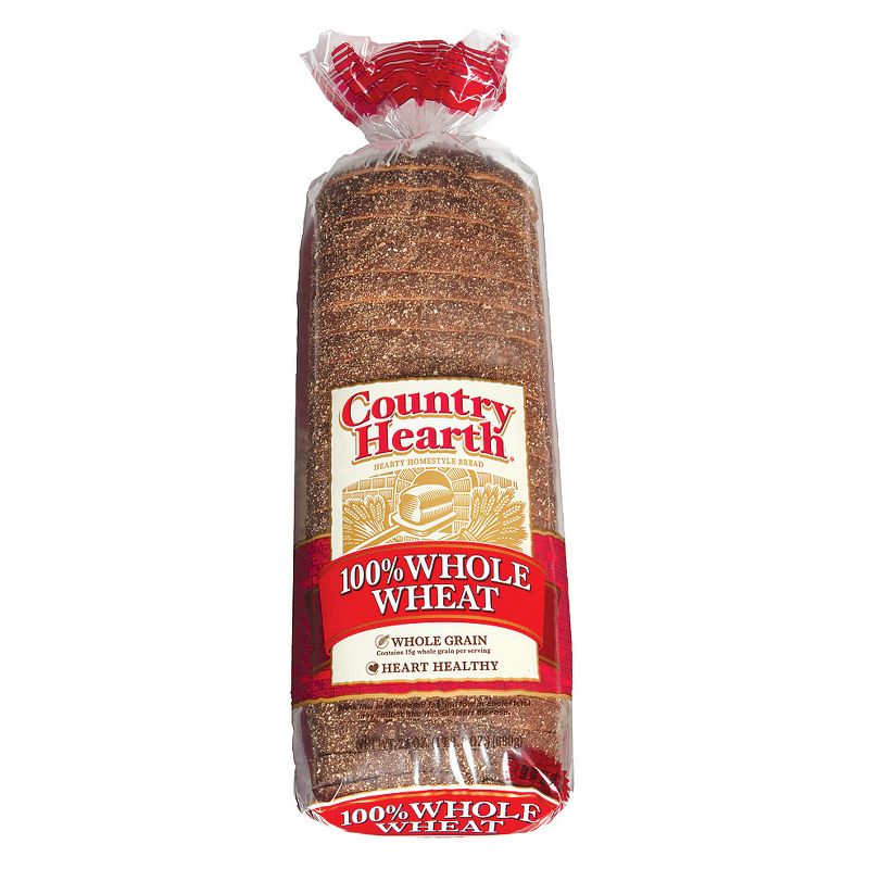 Country Hearth 100% Whole Wheat Bread - 24oz