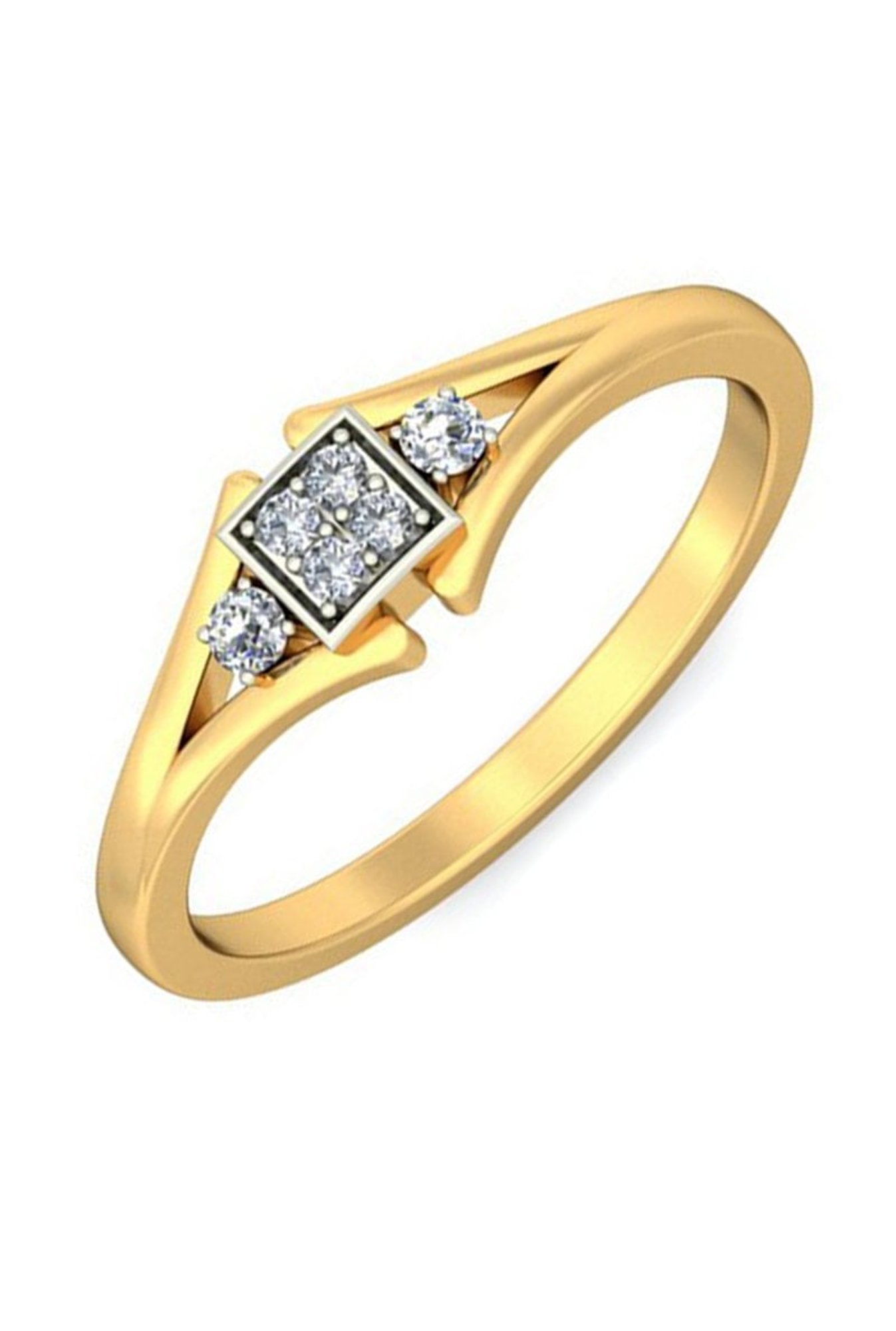 Sri Jagdamba Pearls 18 kt Gold & Diamond Ring