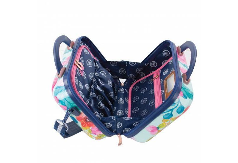 Chariot Travelware CHP-903 Floral 2pc Luggage Set