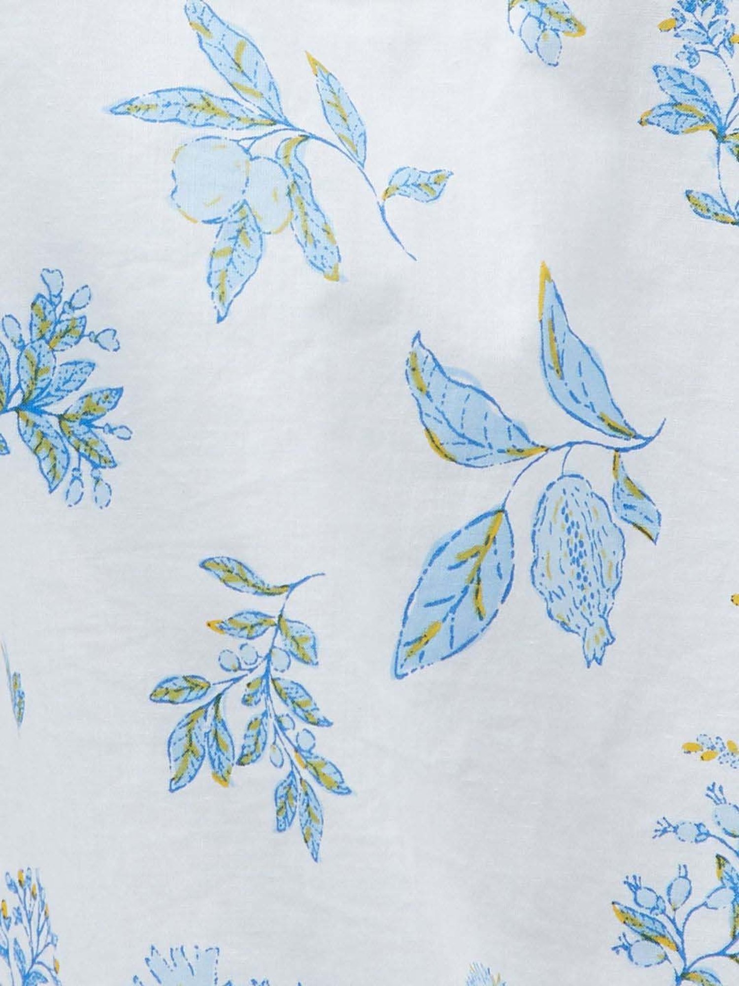 Colour Me by Melange White Cotton Printed Shirt