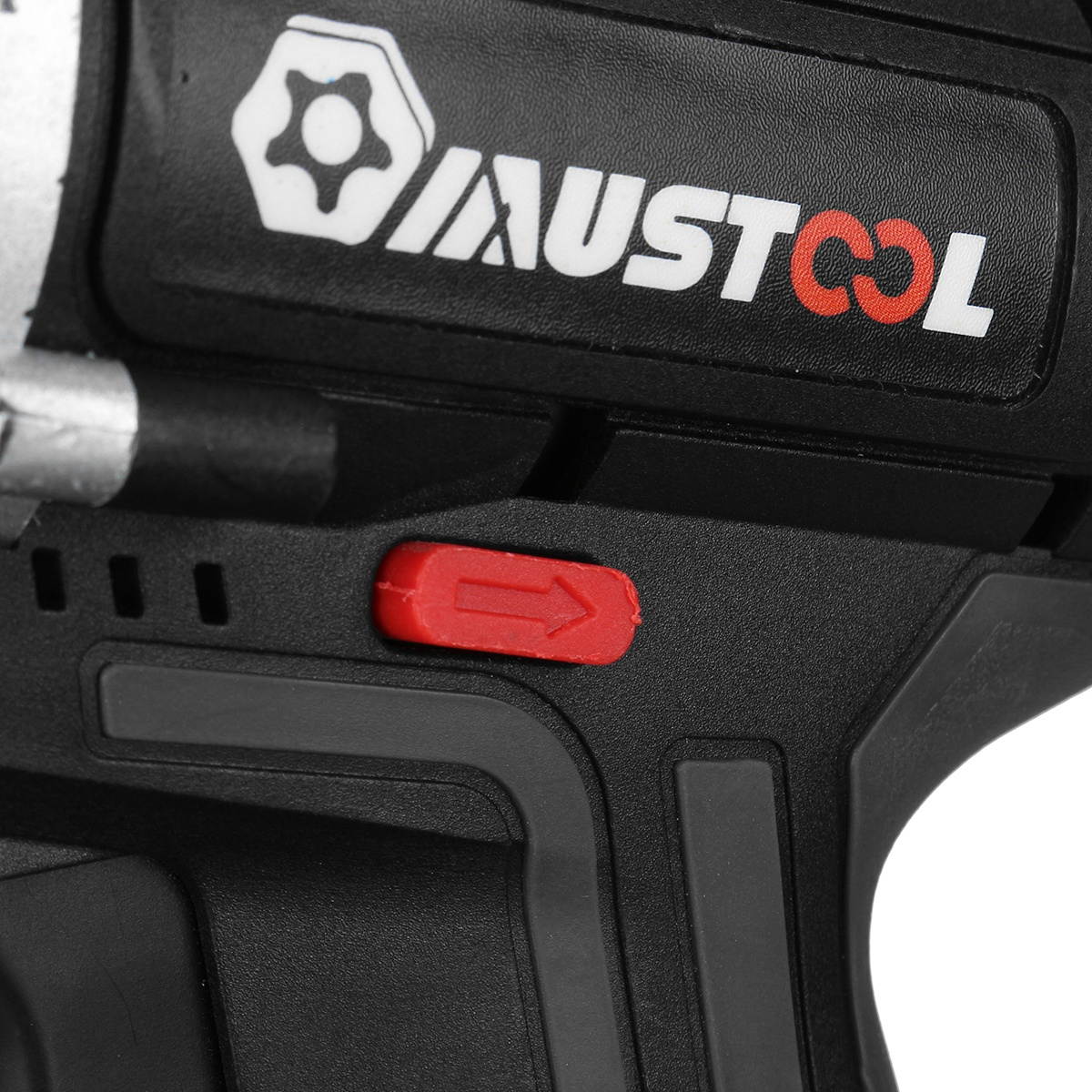 110V/220V 3 in 1 Cordless Impact Drill Hammer Screwdriver with 2pcs 48V Lithium Batteries-220V EU Plug